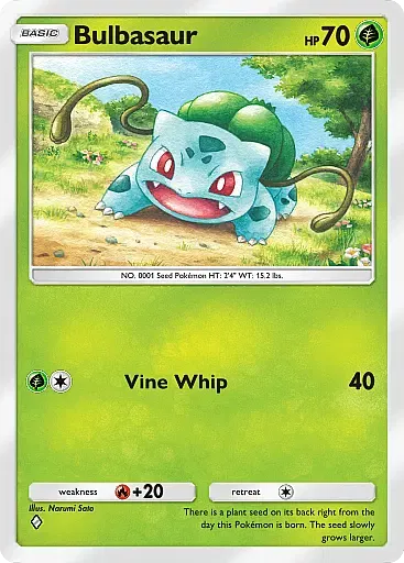 Bulbasaur card