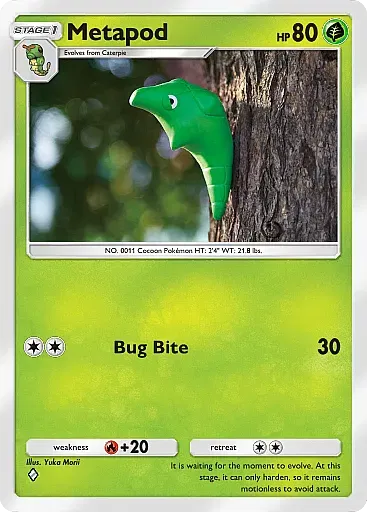 Metapod card