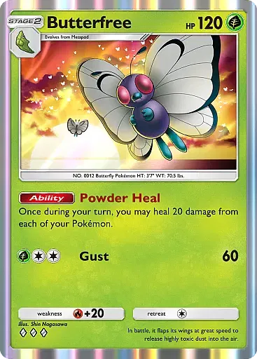 Butterfree card