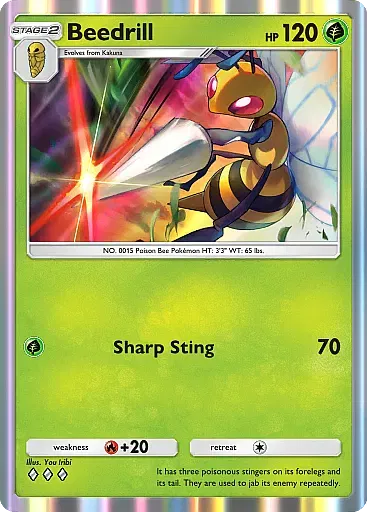 Beedrill card