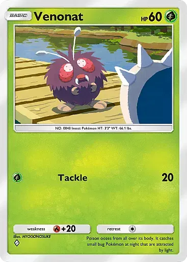 Venonat card