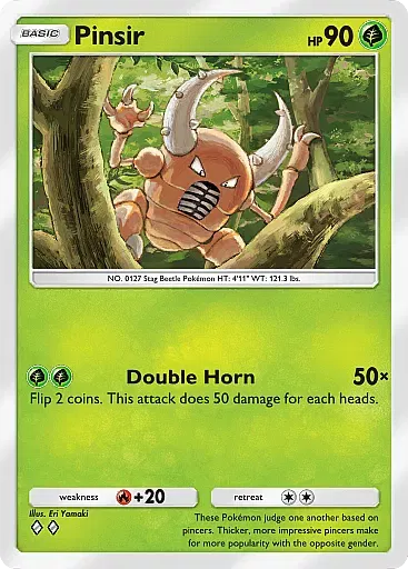 Pinsir card