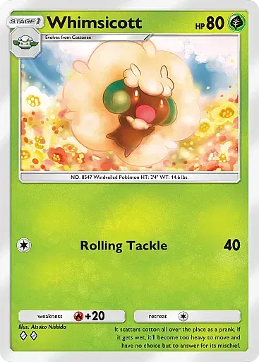 Whimsicott card