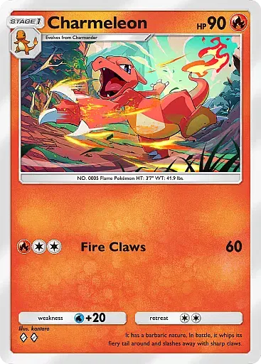 Charmeleon card