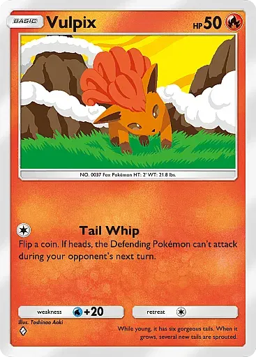 Vulpix card