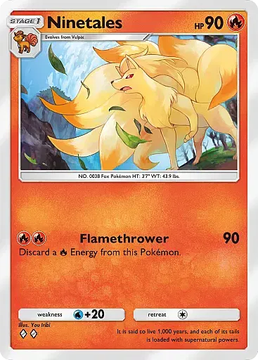 Ninetales card
