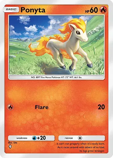 Ponyta card