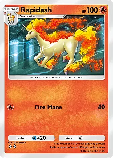 Rapidash card