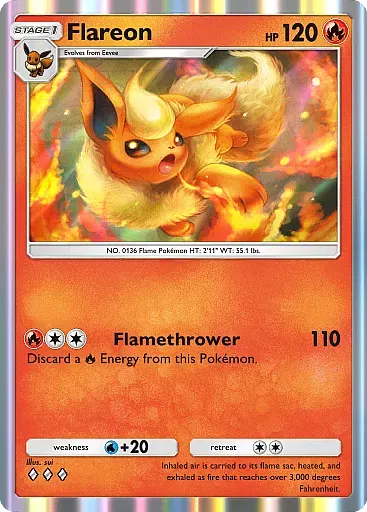 Flareon card