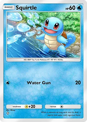 Squirtle card
