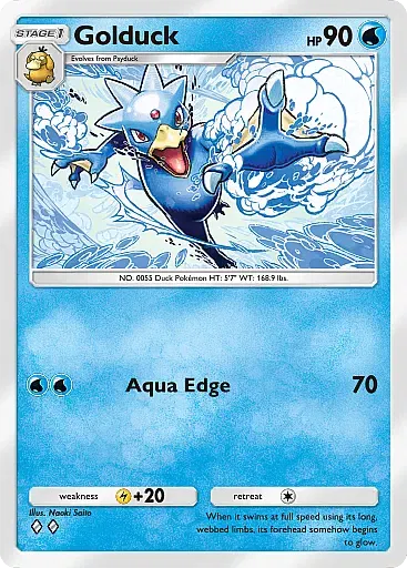 Golduck card