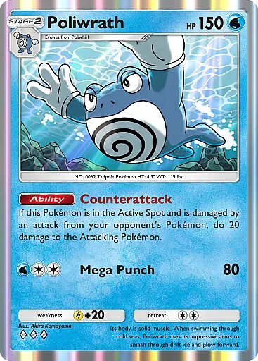 Poliwrath card