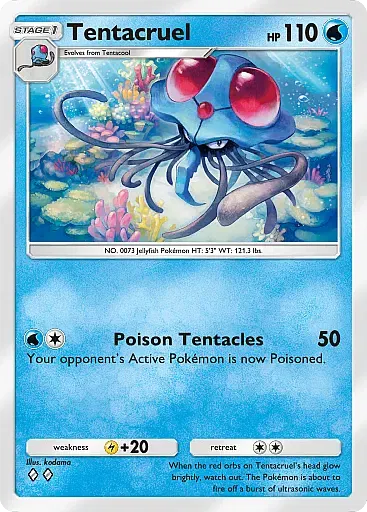 Tentacruel card