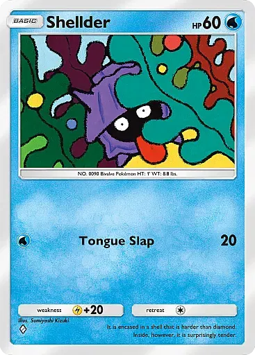 Shellder card