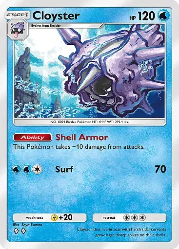 Cloyster card