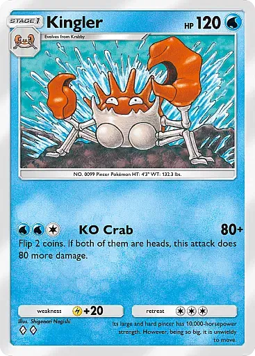 Kingler card