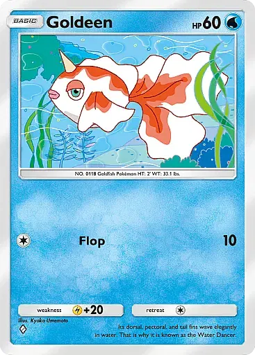 Goldeen card