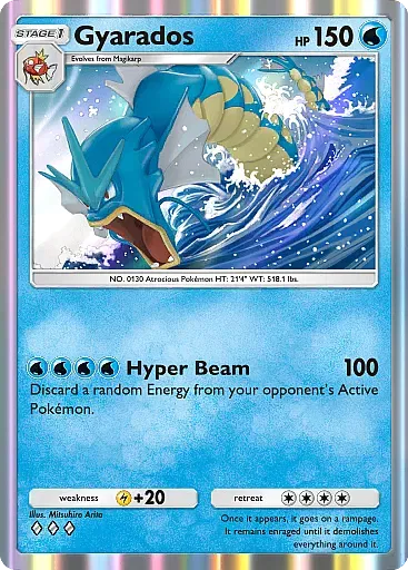 Gyarados card