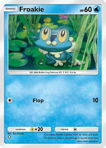 Froakie card