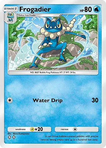 Frogadier card