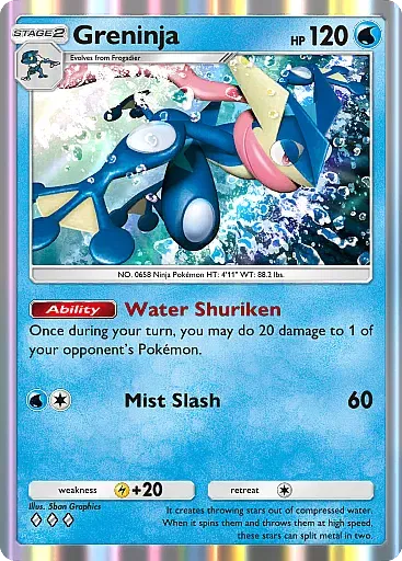 Greninja card