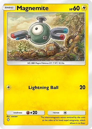 Magnemite card