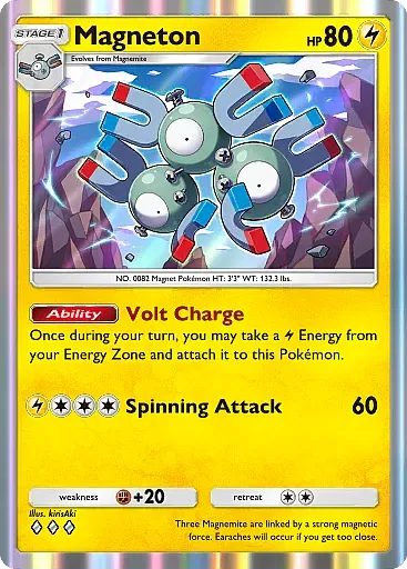 Magneton card