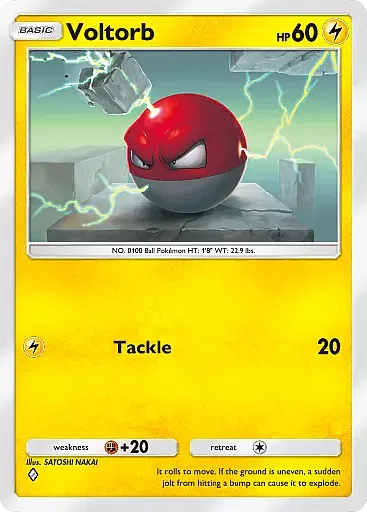 Voltorb card