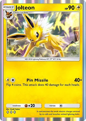 Jolteon card