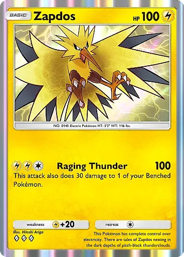 Zapdos card