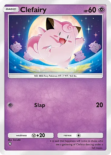 Clefairy card