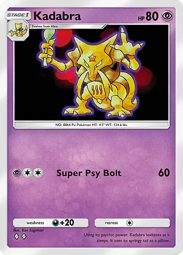 Kadabra card