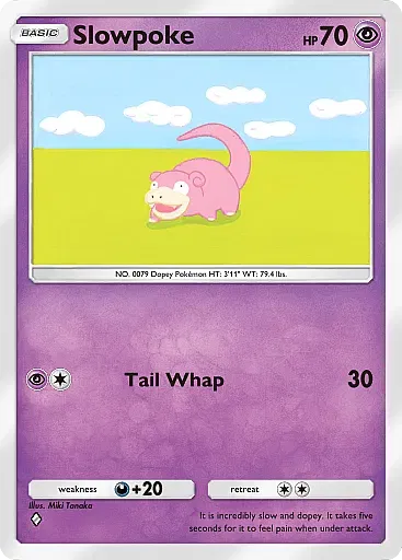 Slowpoke card
