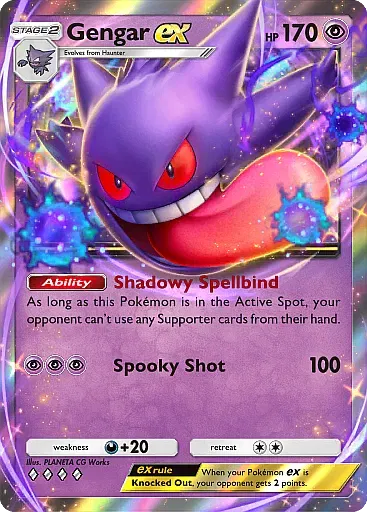 Gengar EX card