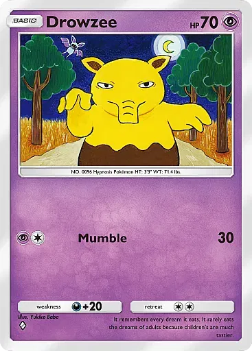 Drowzee card