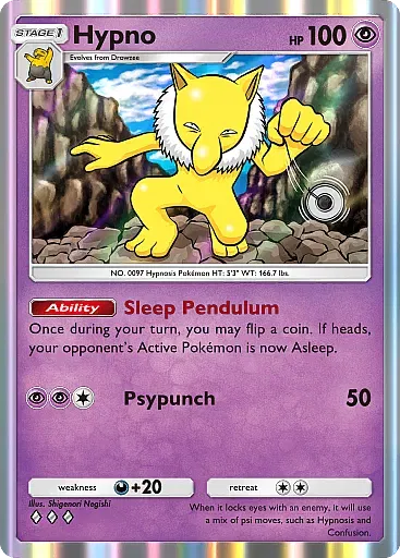 Hypno card