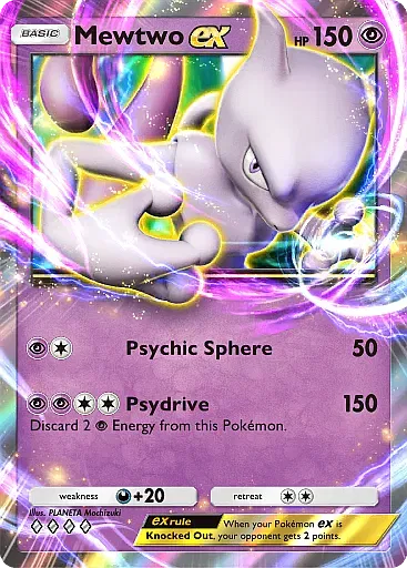 Mewtwo EX card