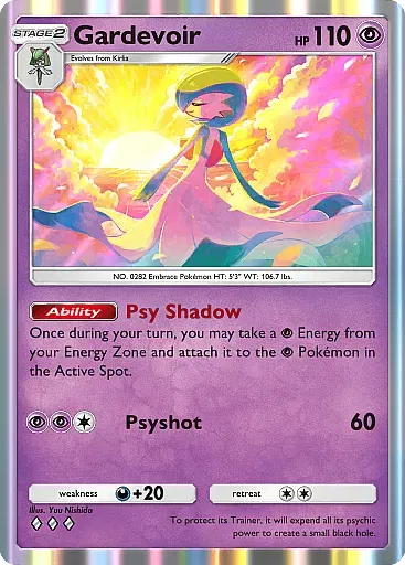 Gardevoir card