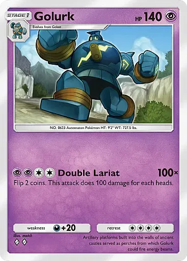Golurk card
