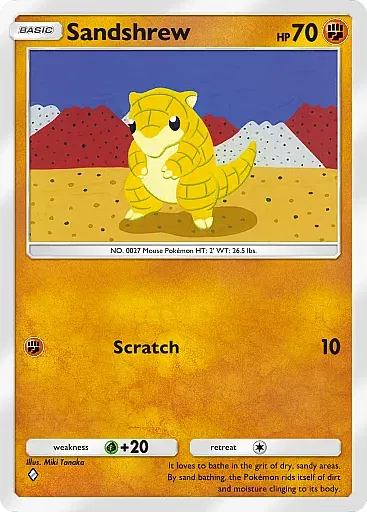 Sandshrew card