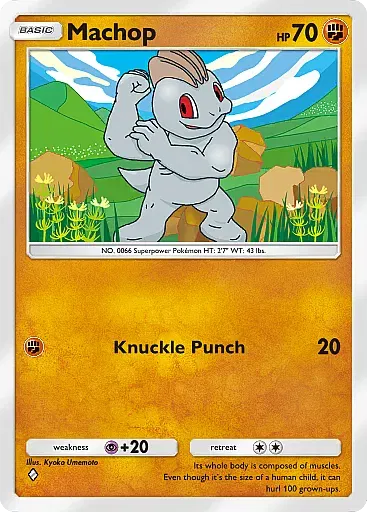Machop card