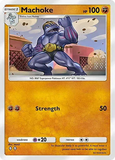 Machoke card