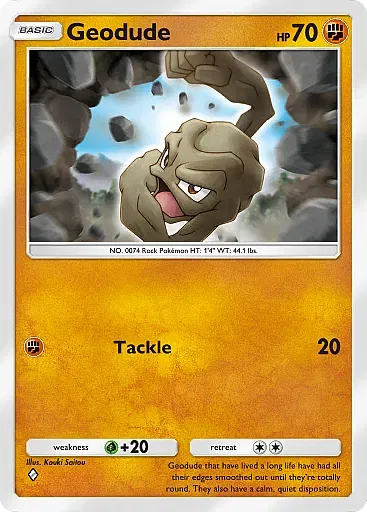 Geodude card