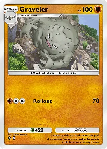 Graveler card