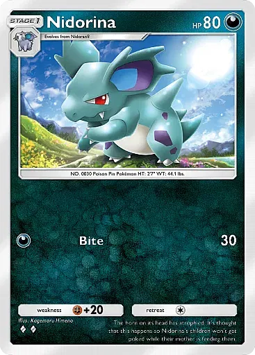 Nidorina card