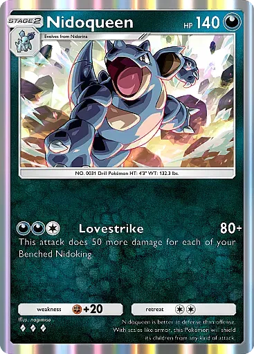 Nidoqueen card