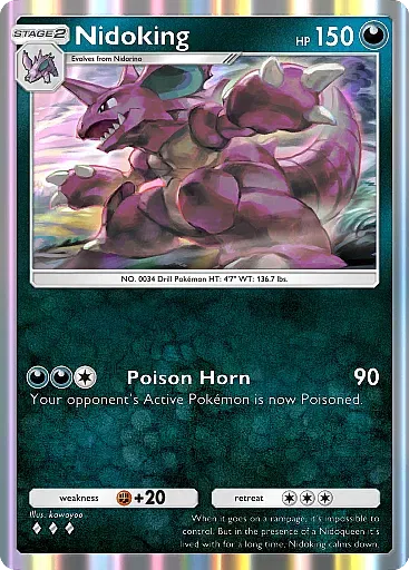 Nidoking card