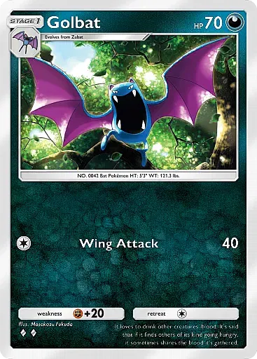 Golbat card