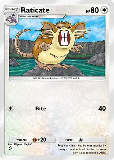 Raticate card