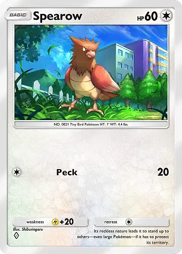 Spearow card